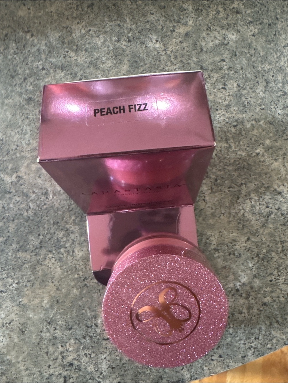 Anastasia Beverly Hills Peach Fizz Shimmer Loose Pigment - Pink